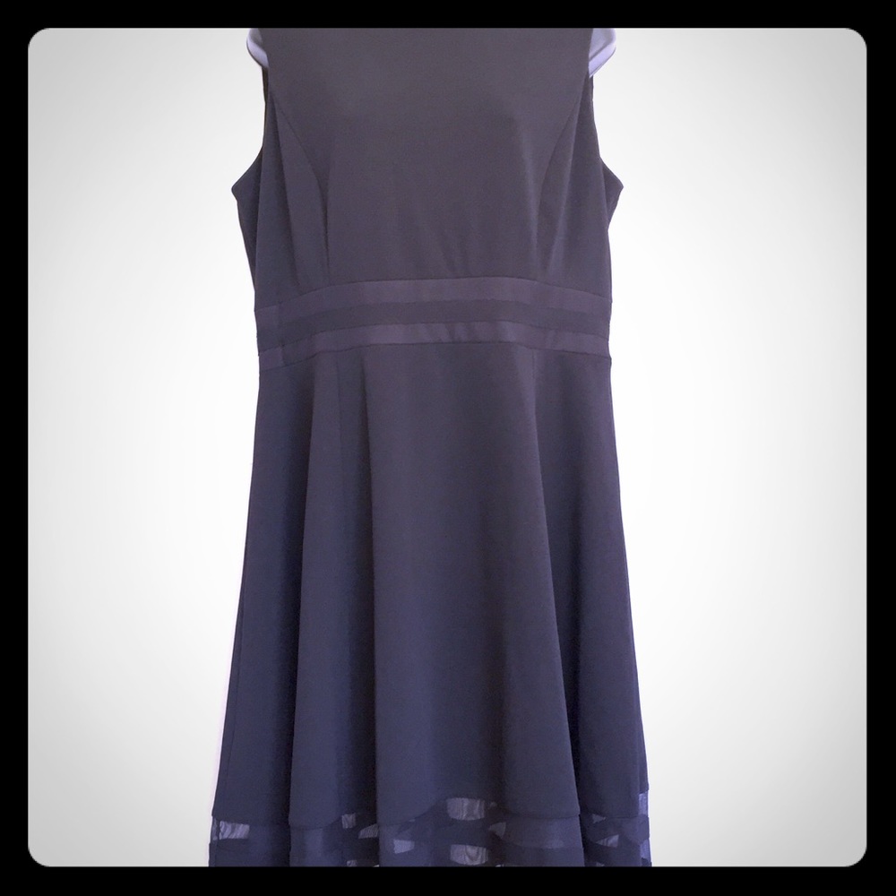 Calvin Klein Sleeveless Black Dress Size 14.